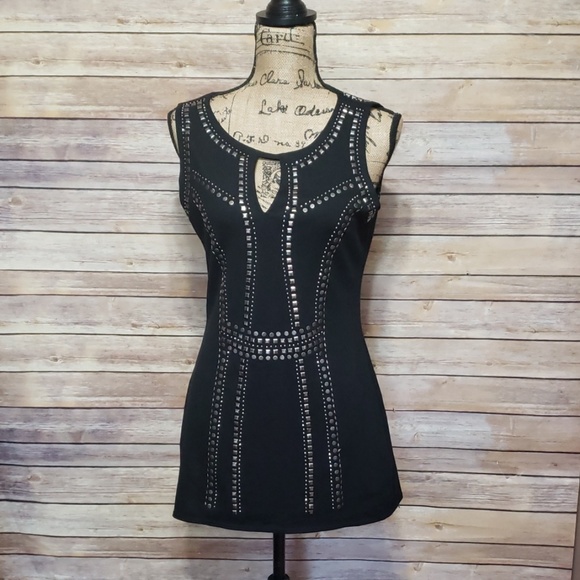 Cache Dresses & Skirts - Cache Aztec Design Sleevless Dress